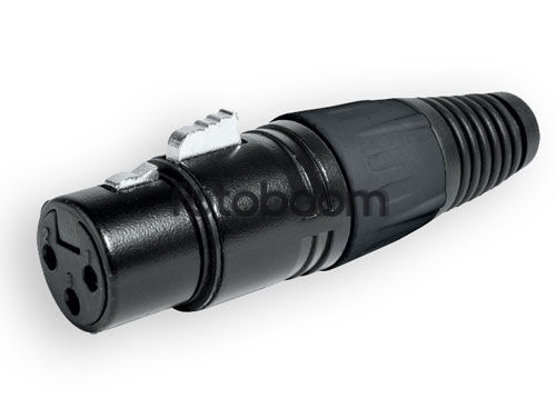 Conector XLR Aéreo Hembra 3 Polos