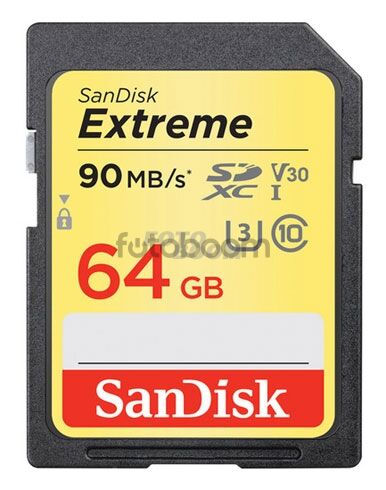 Secure Digital EXTREME SDHC 64Gb V3 90Mb/s