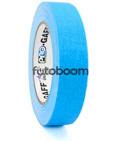 Cinta Gaffer 24mm x 22,8m (Azul Fluoresecnte)