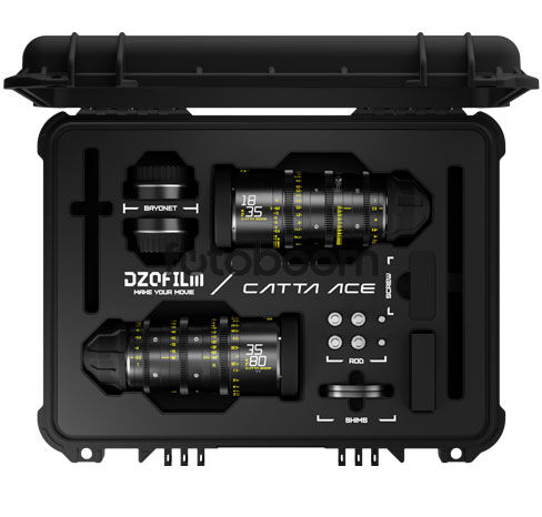 KIT CATTA ACE ZOOM 18-35mm/ 35-80mm (FF, PL+EF)
