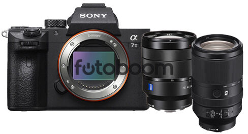 Alpha A7MIII + 24-70mm f/4 FE ZA OSS + 70-300mm f/4.5-5.6 G OSS E/FE + 100EU CASHBACK - BLACK FRIDAY SONY