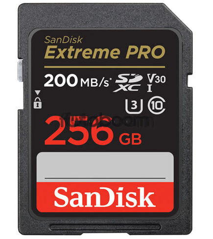 Secure Digital EXTREME PRO SDXC 256GB V30 200MB/s