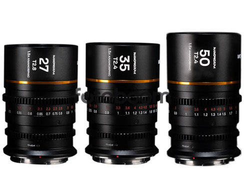 Kit Nanomorph 27/35/50 (Ámbar, PL + EF) - BLACK FRIDAY LAOWA