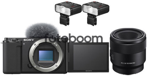 ZV-E10 + 50mm f/2.8 Macro + MF12-DK1 ODONT KIT - - BLACK FRIDAY SONY