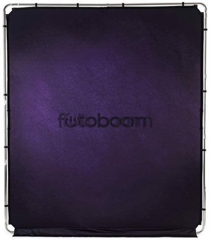 Fondo Vintage 2 x 2,3m - Berenjena