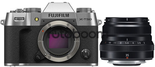 X-T50 Plata + 35mm f/2,0R XF Pancake Negro + 200E BONIFICACION X + 10% EXPERIENCE DAY