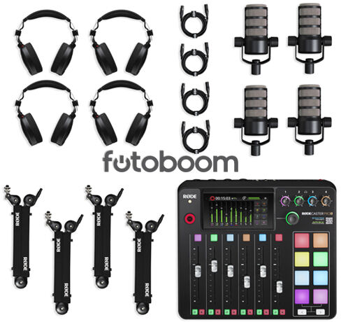Pack Podcasting - 4 Personas
