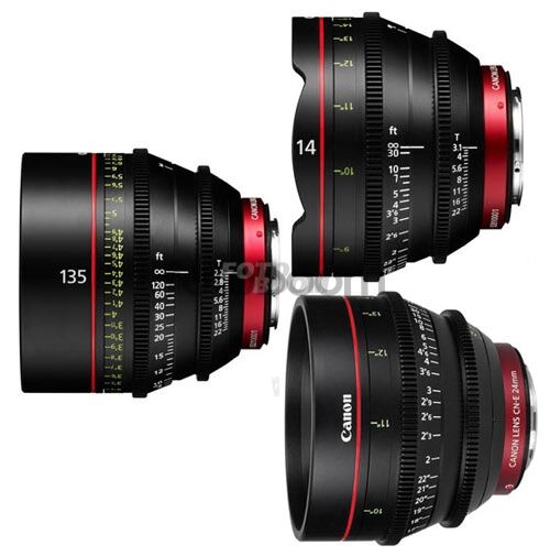 KIT CN-E 14mm/24mm/135mm (FEET)