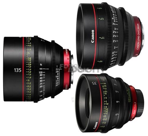 KIT CN-E 24mm/35mm/135mm (FEET)