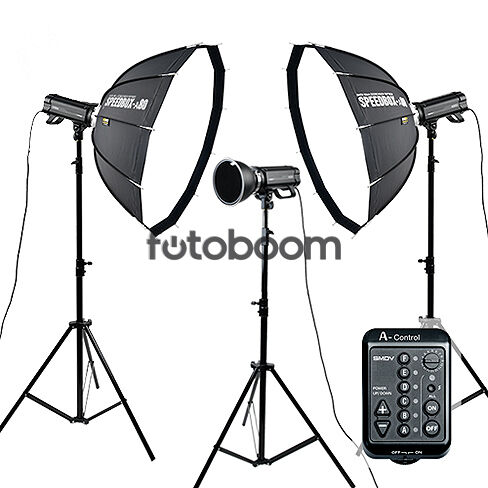 Kit x3 A500 + A-Control + BR-120 + HC-170 + x2 Speedbox A80 + x3 SM05