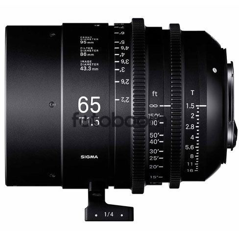 65mm T1.5 Prime High Speed FF FL FCE (Canon EF)