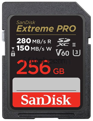 Secure Digital EXTREME PRO SDXC 256GB V60 280MB/s
