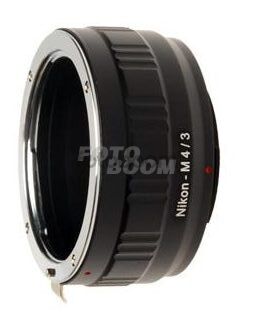 Micro 4/3 a objetivos Nikon