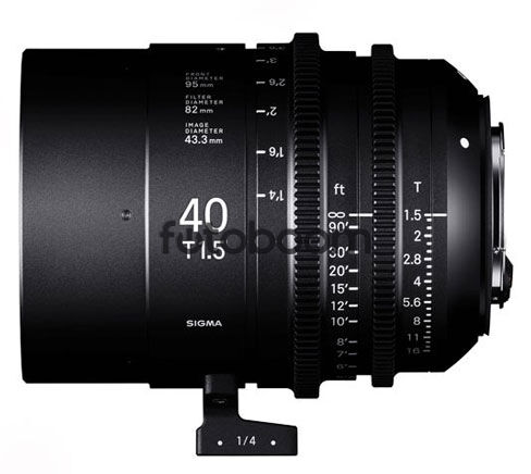 40mm T1,5 Prime FF Canon EF