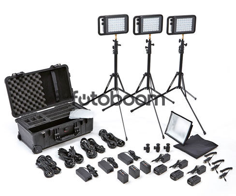 Kit 3x Lykos+ BiColor + bateria extra