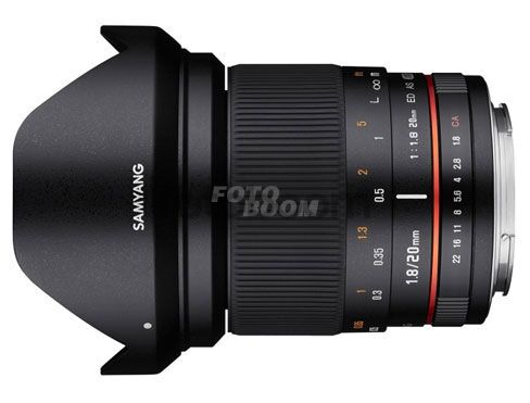 20mm f/1.8 ED AS UMC Sony E