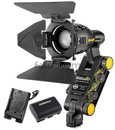 DLED2 Ledzilla Bicolor + LP-E6 + Adaptador