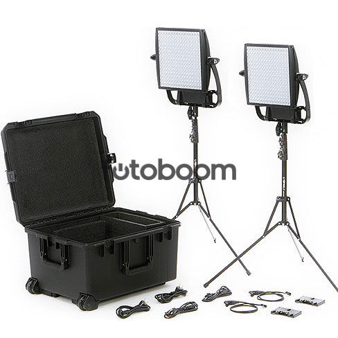 Kit 2x Astra 6X Bi-Color LED V-Mount