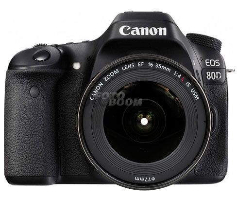 EOS 80D + 16-35mm f/4L IS USM + 175E Bonificacion Canon + 200E BNF Canon Estudiantes