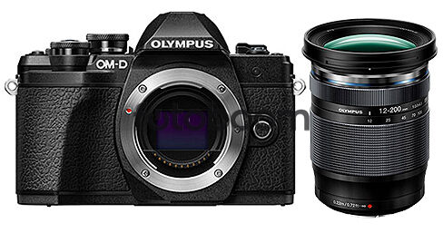 E-M10 Mark III Negro + 12-200mm Negro