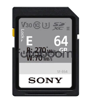 SDXC UHS-II SF-E 64Gb R270Mbs-W70Mbs