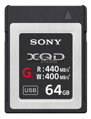 XQD Tarjeta QDG64E R440-W400Mb/s