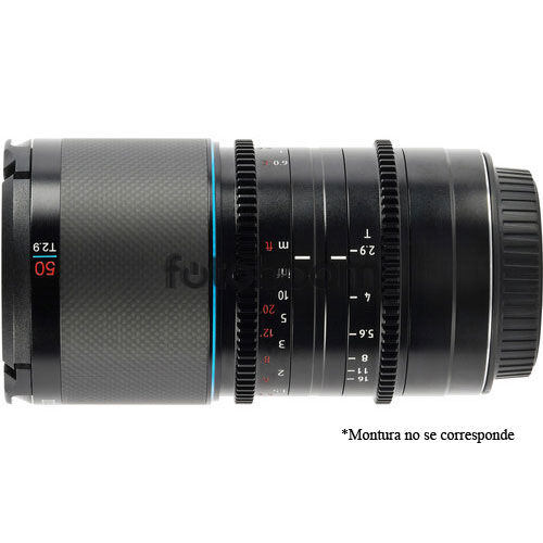 50mm T2.9 x1.6 Anamórfico Saturn Blue (Full Frame, RF-Mount)
