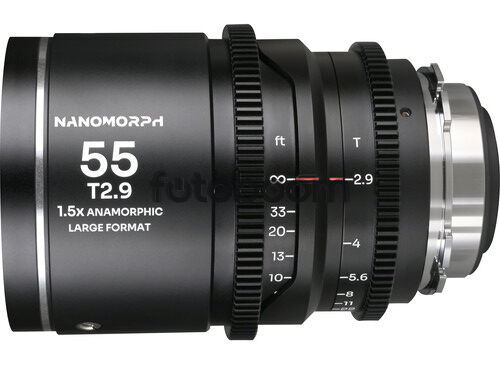 55mm T/2.9 Nanomorph LF 1.5x (Plata, FF, PL+EF) - BLACK FRIDAY LAOWA