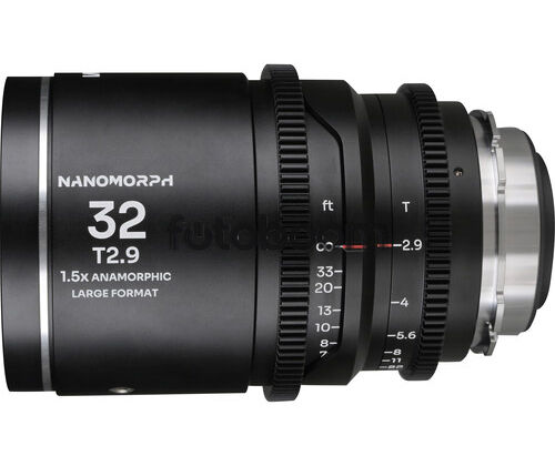 32mm T/2.9 Nanomorph LF 1.5x (Plata, FF, PL+EF) - BLACK FRIDAY LAOWA