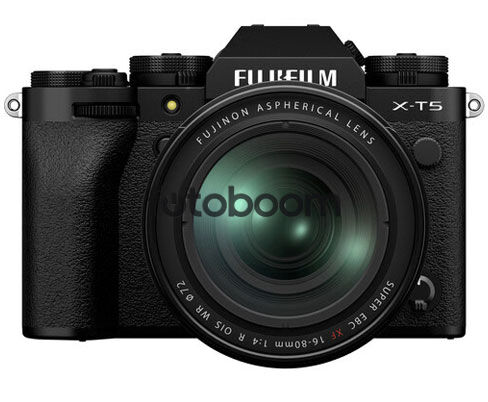 X-T5 Negra + 16-80mm f/4 XF con 380E Descuento Directo Fuji + 10% EXPERIENCE DAY