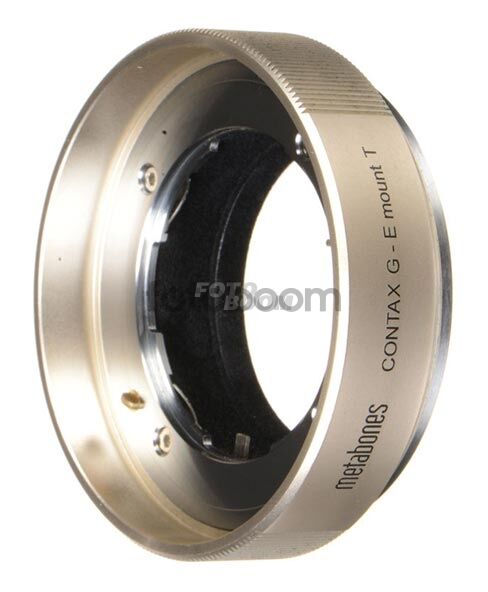 Contax G Lens a cuerpo Sony E T (Dorado)