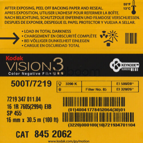 Vision3 500T 7219 16mm (30mt)