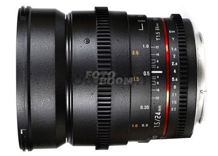24mm t/1.5 VDSLR II Sony E