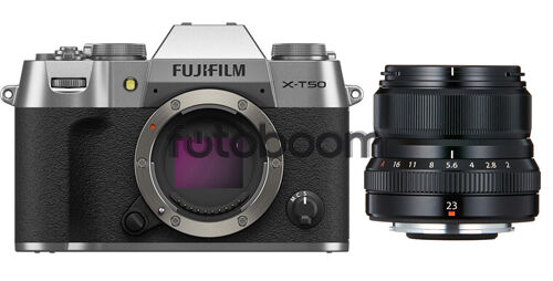 X-T50 Plata + 23mm f/2 R WR Negro + 200E BONIFICACION X + 10% EXPERIENCE DAY