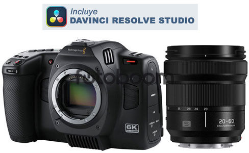 Cinema Camera 6K (Leica L) + 20-60mm f/3.5-5.6 S - BLACK FRIDAY BLACK MAGIC