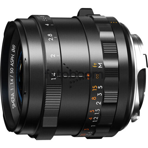 50mm f/1.4 Simera Leica M Negro