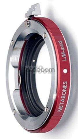 Leica M Lens a cuerpo MFT (Rojo)
