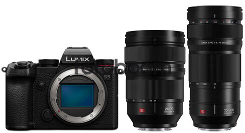 LUMIX S5D + 24-70mm f/2.8 S PRO + 70-200mm f/4 OIS S PRO - BLACK FRIDAY LUMIX S