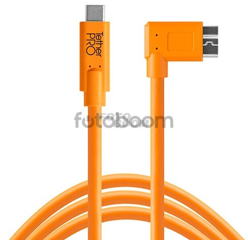 TetherPro USB-C a Micro-B 3.0 (Acodado)