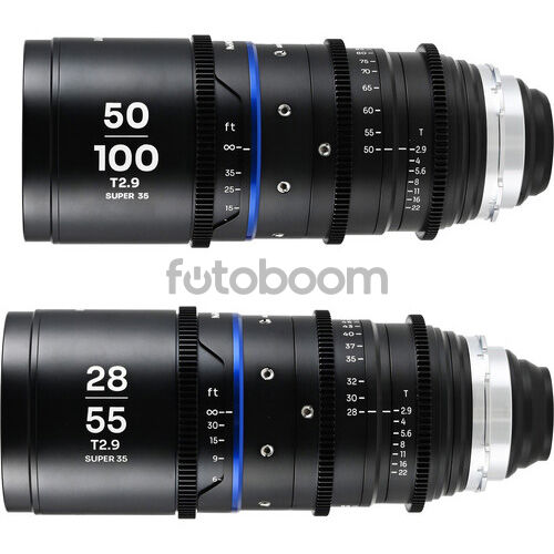 KIT Nanomorph Zoom 28-55 / 50-100 (Azul, S35, PL) - BLACK FRIDAY LAOWA