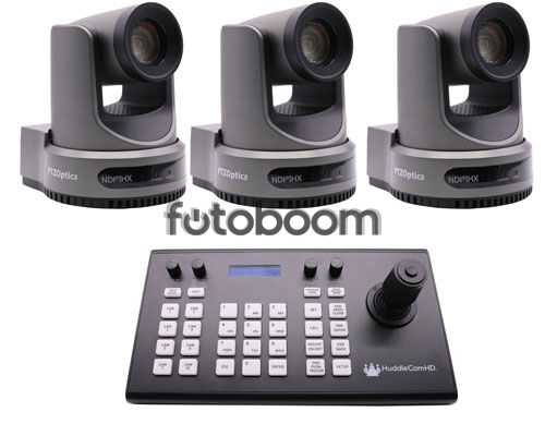 KIT 3 x Move 4K 20X (Gris) + HC-JOY-G4