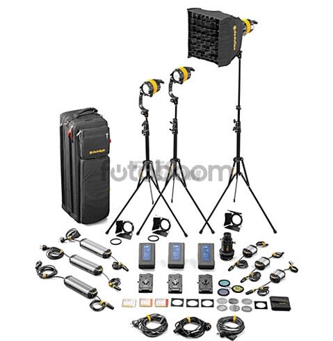 Kit Master 3 focos LED de 40W Bicolor