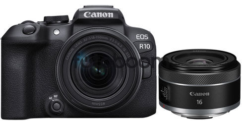 EOS R10 + 18-150mm f/3.5-6.3 IS STM RF-S + 16mm f/2.8 STM RF + CANEST - BLACK FRIDAY CANON