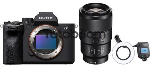 Alpha A7MIV + 90mm f/2.8 Macro + MF-R76SPLUS + 250EU CASHBACK - BLACK FRIDAY SONY