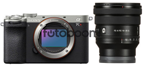 Alpha A7CR Plata + 16-35mm f/4 G FE PZ + 300EU CASHBACK - BLACK FRIDAY SONY