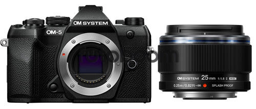 OM-5 II Negra + 25mm f/1.8 Negro II + 300E BONIFICACION - BLACK FRIDAY OM