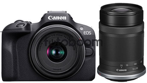 EOS R100 + 18-45mm f/4.5-6.3 IS STM RF-S + 55-210mm f/5-7.1 IS STM RF-S - BLACK FRIDAY CANON
