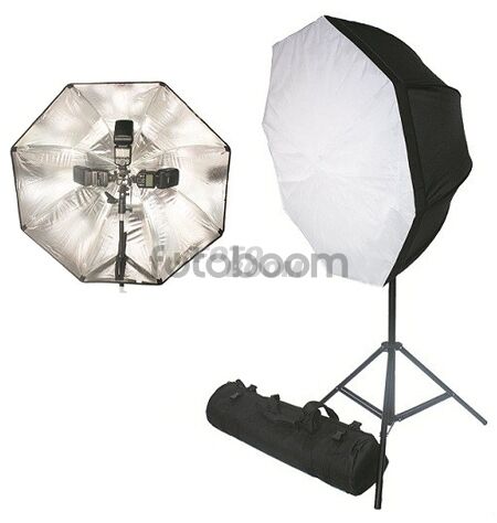 KIT P/3 SPEEDLITE+ OCTAGON+PIE+BOLSA