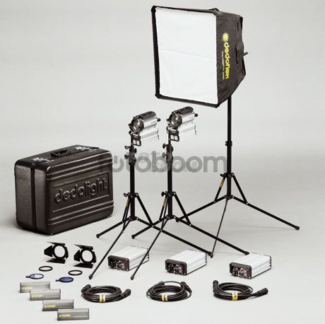 Kit K 3 focos HMI de 200W