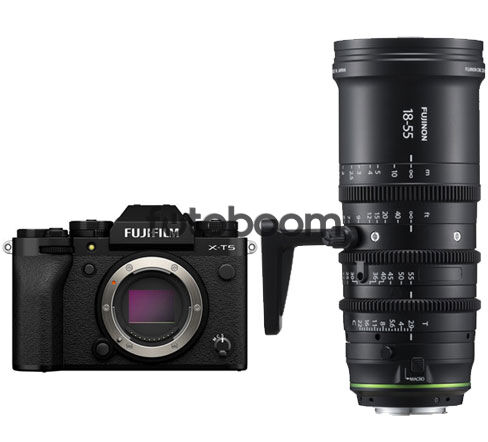X-T5 Negra + 18-55mm T2.9 MKX Fuji X con 250E Descuento Directo Fuji + 10% EXPERIENCE DAY